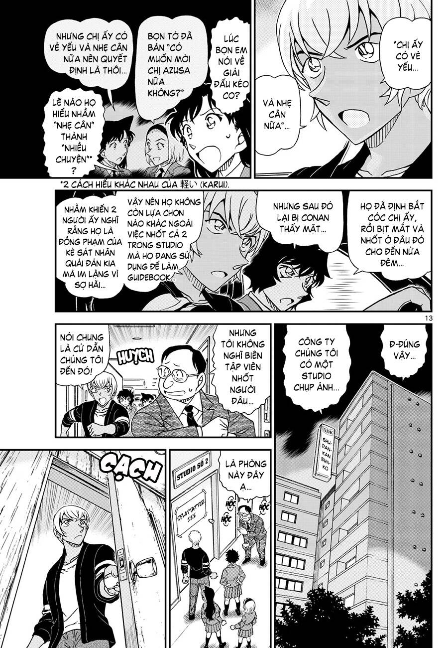 Thám Tử Conan Chapter 1128 - 14