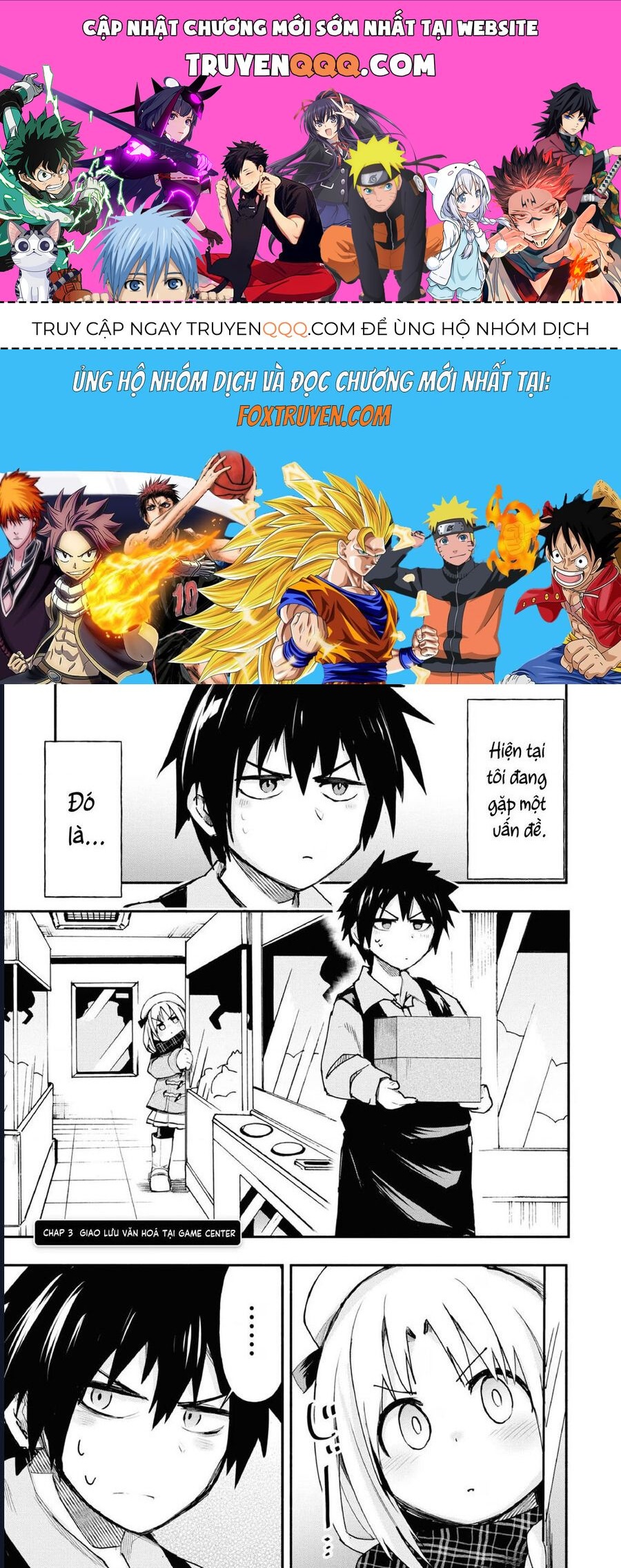 Giao Lưu Văn Hoá Tại Game Center Chapter 3 - 1