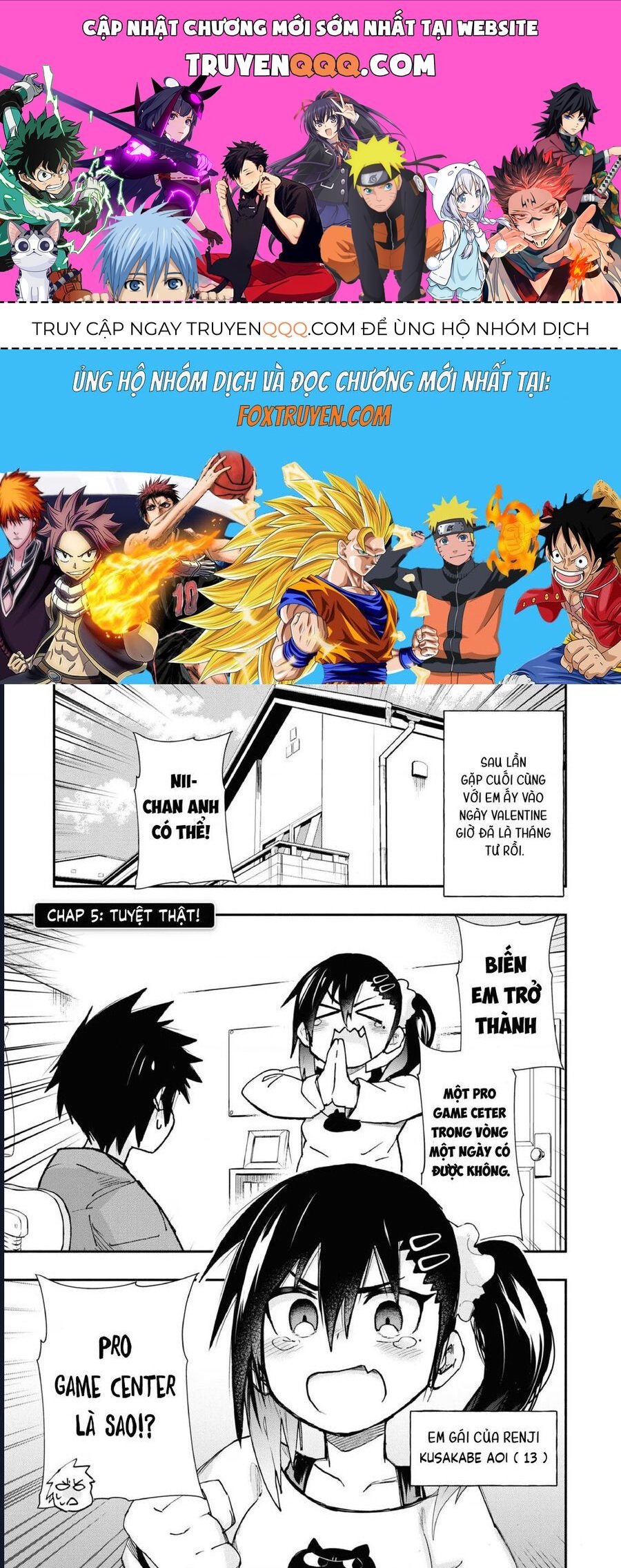 Giao Lưu Văn Hoá Tại Game Center Chapter 5 - 1