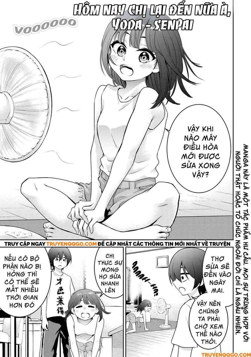 Hôm nay chị lại tới nữa à, Yoda-senpai? Chapter 28 - 2