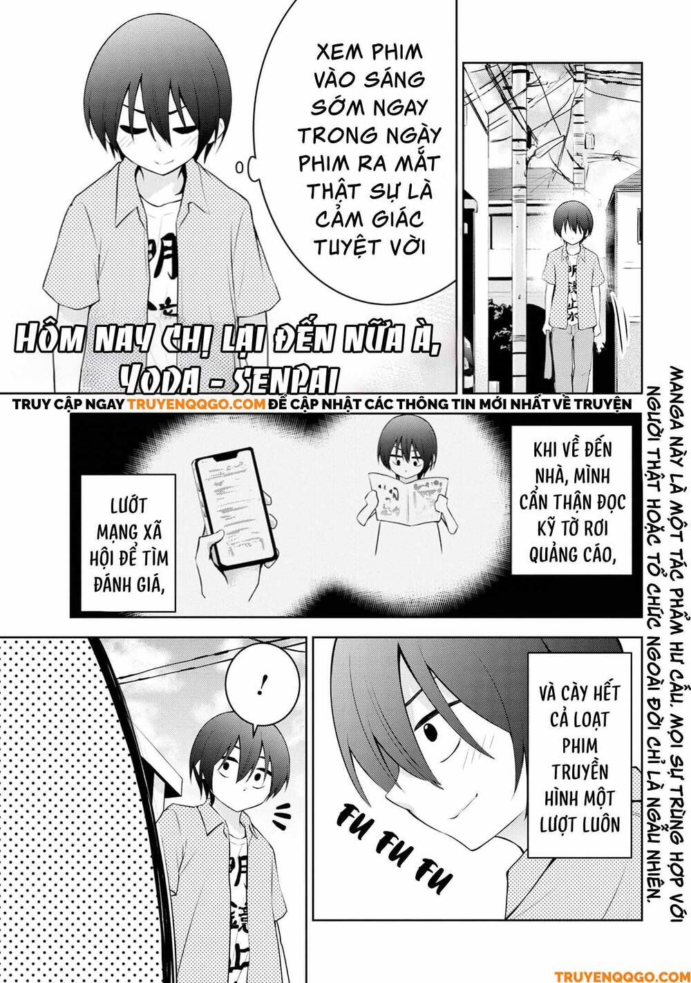 Hôm nay chị lại tới nữa à, Yoda-senpai? Chapter 29 - 2