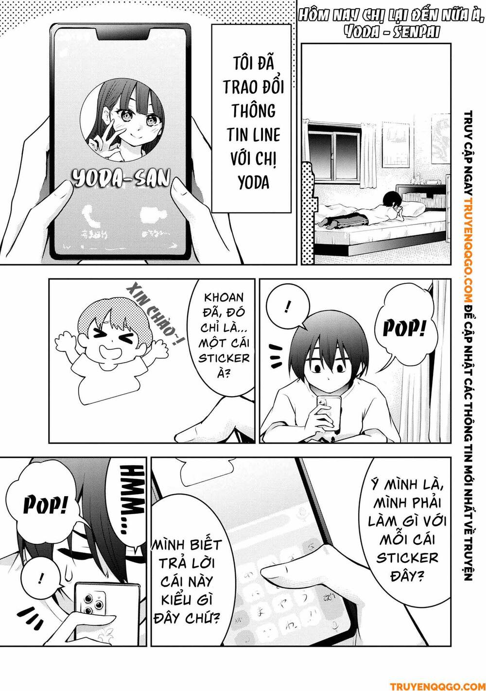 Hôm nay chị lại tới nữa à, Yoda-senpai? Chapter 30 - 2