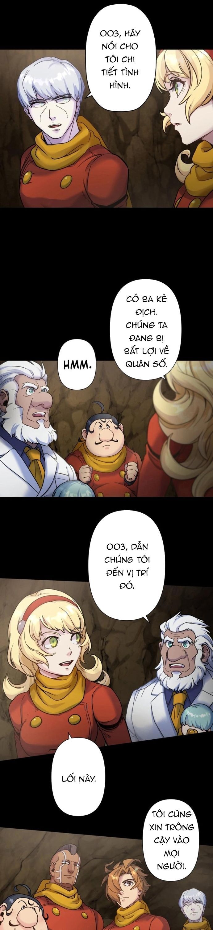 Chiến Binh Cyborg Siêu Tốc 009 Chapter 14 - 16