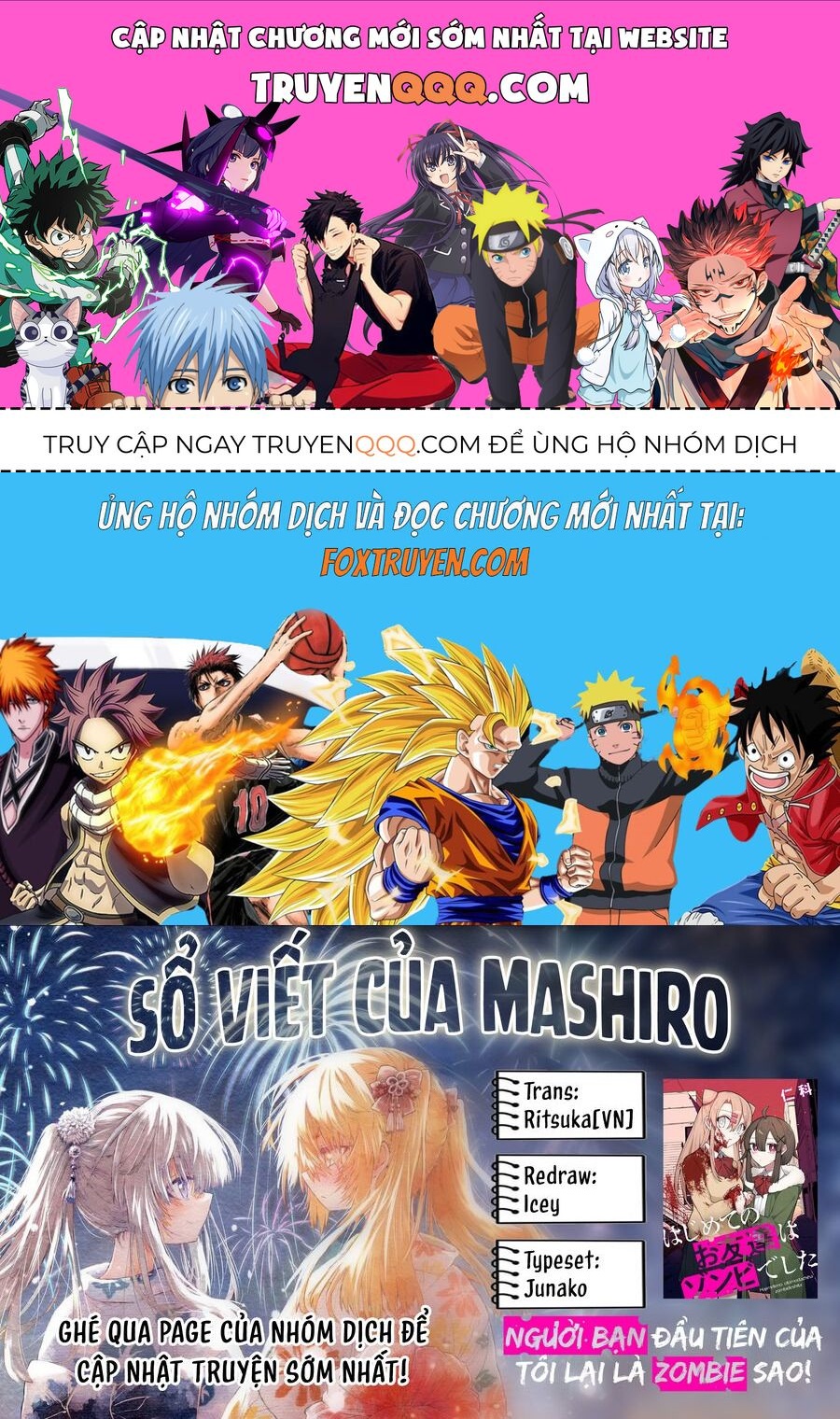 Hajimete No Otomodachi Wa Zombie Deshita Chapter 3 - 1