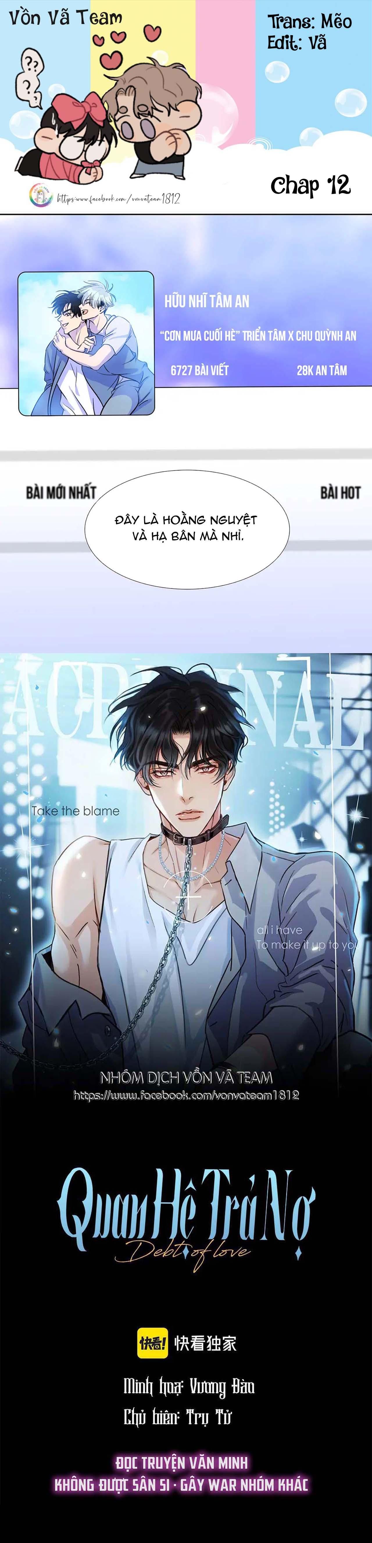 Quan Hệ Trả Nợ Chapter 12 - 2