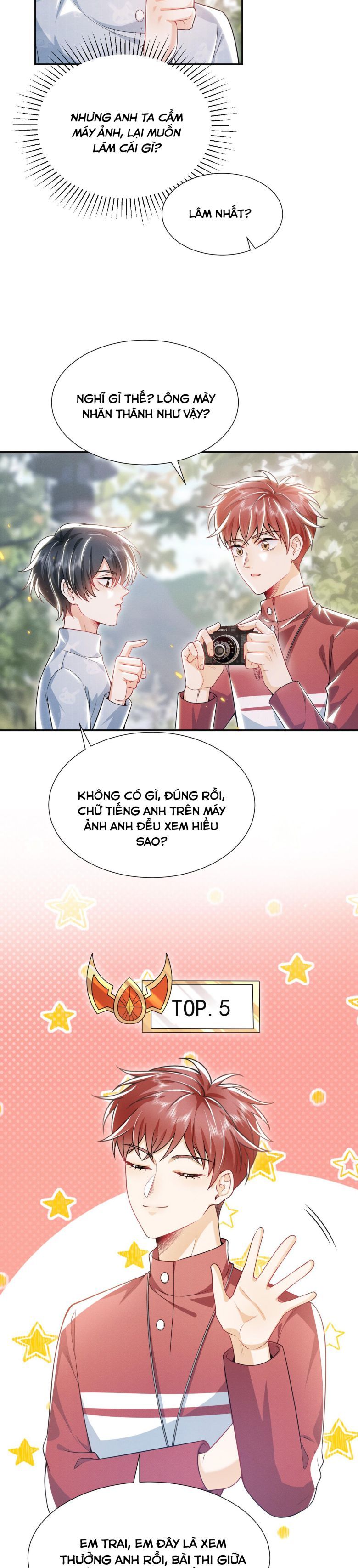 Em Trai Nhìn Tôi Với Ánh Mắt Ngày Càng Xấu Xa Chapter 12 - 13