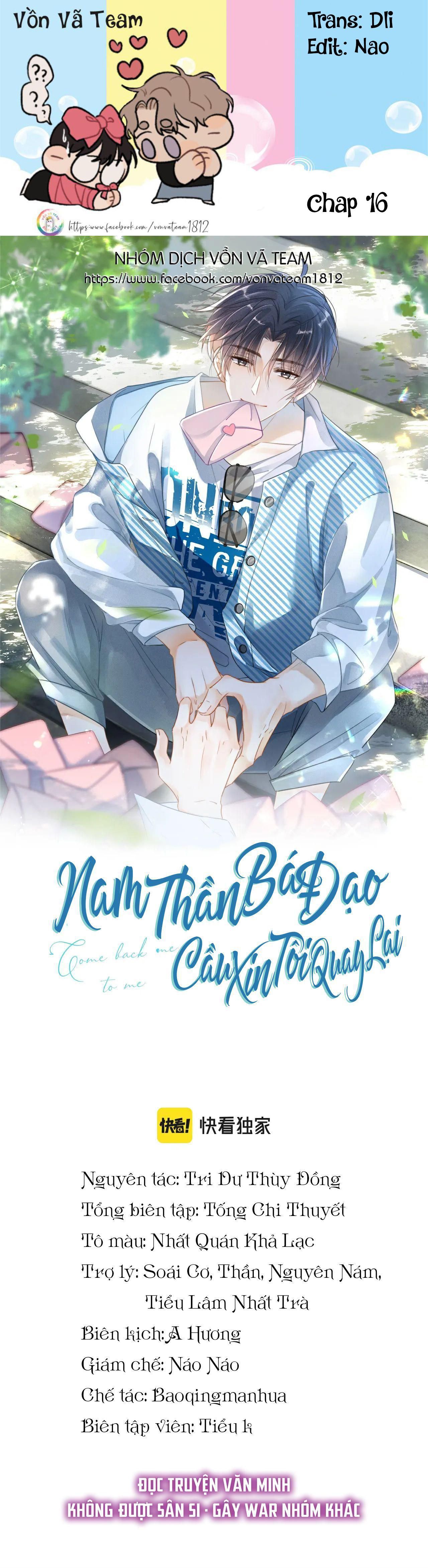 Nam Thần Bá Đạo Cầu Xin Tôi Quay Lại Chapter 16 - 2