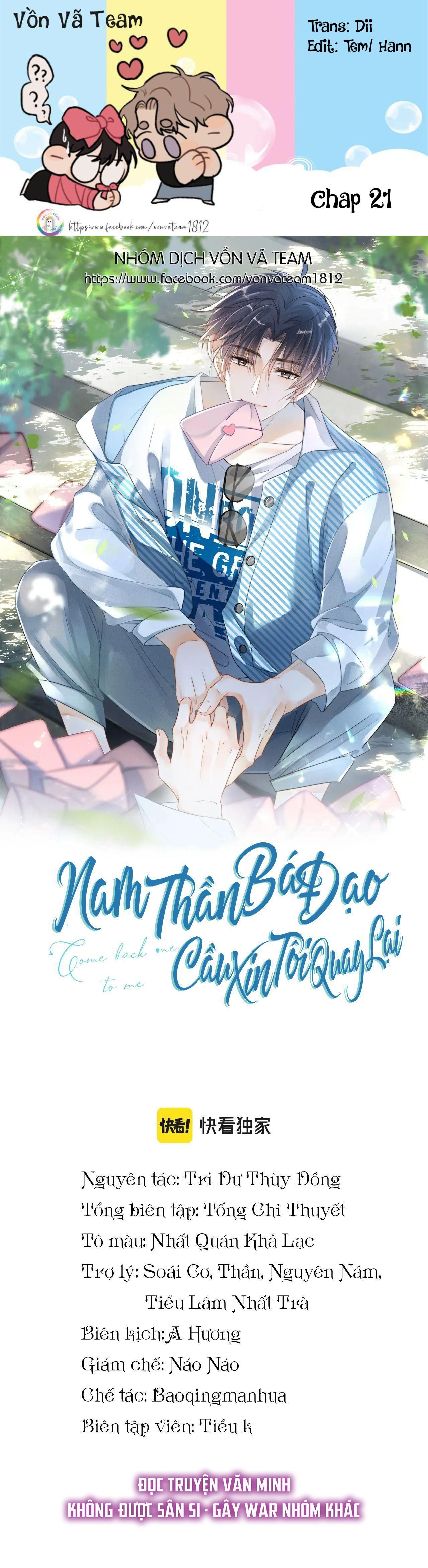Nam Thần Bá Đạo Cầu Xin Tôi Quay Lại Chapter 21 - 2