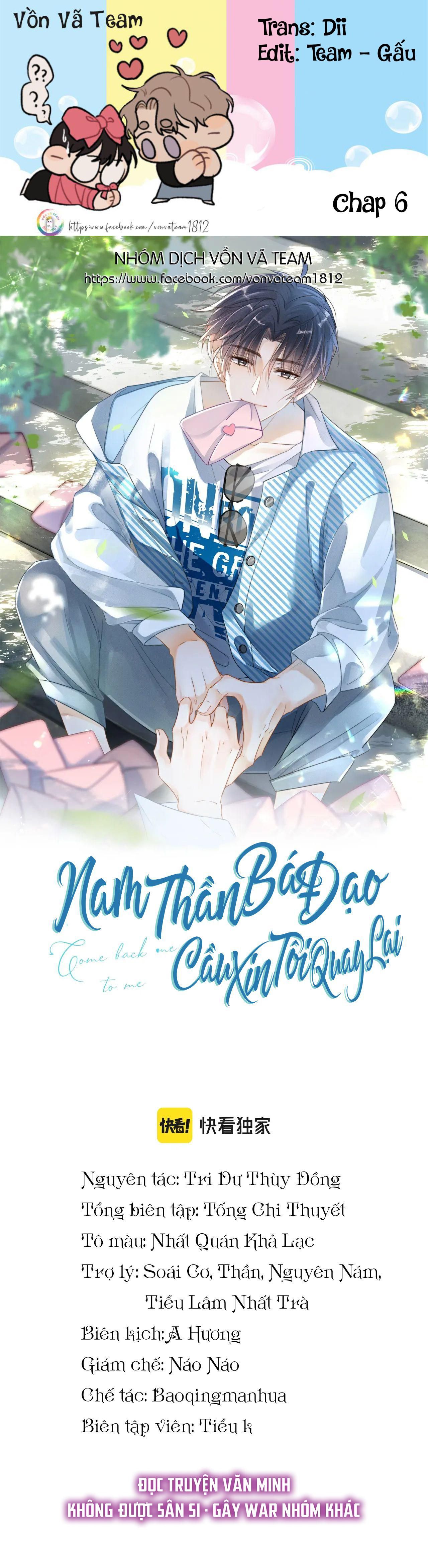 Nam Thần Bá Đạo Cầu Xin Tôi Quay Lại Chapter 6 - 2