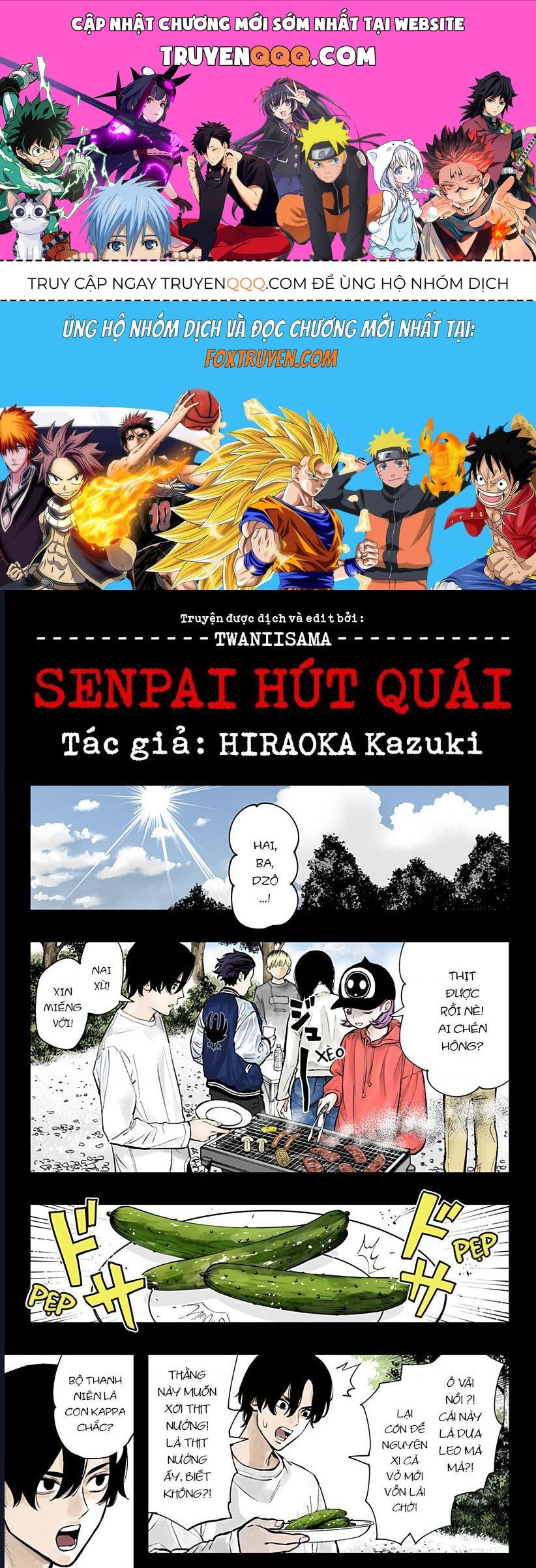 Senpai Hút Quái Chapter 1 - 1