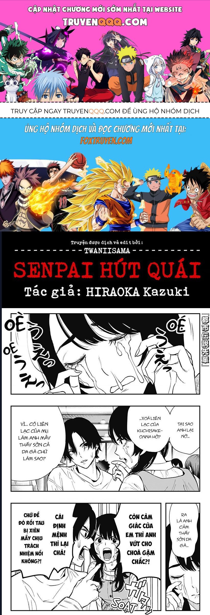 Senpai Hút Quái Chapter 2 - 1