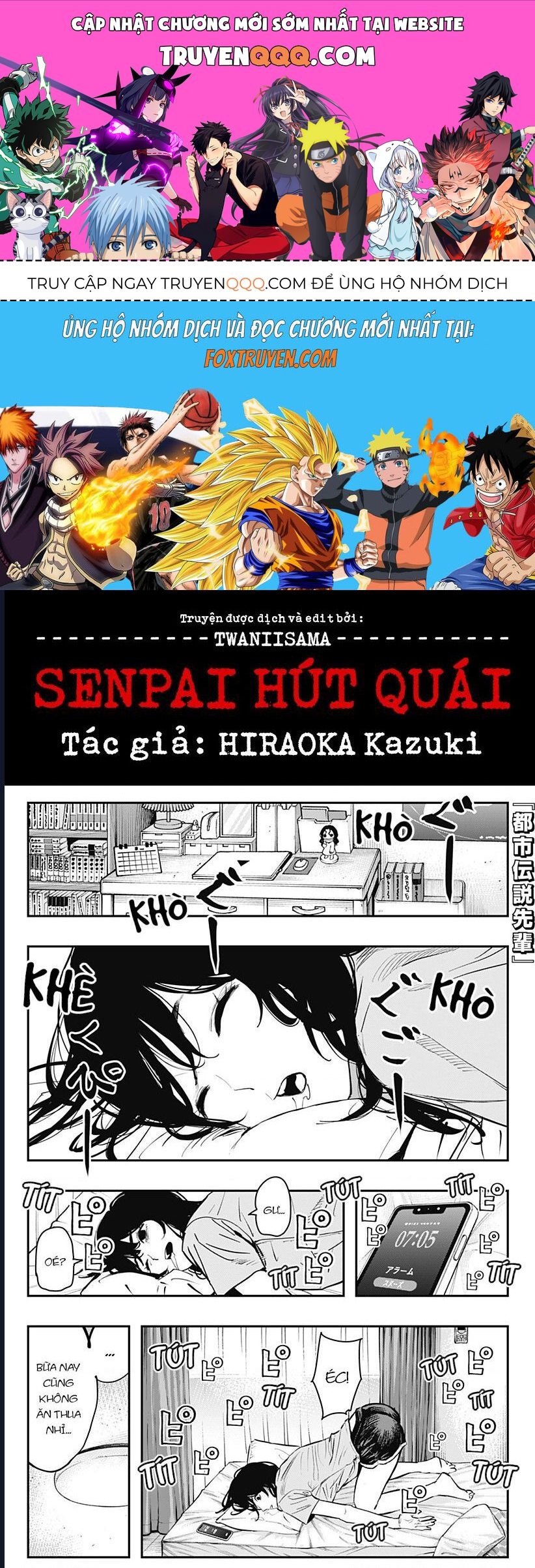 Senpai Hút Quái Chapter 3 - 1