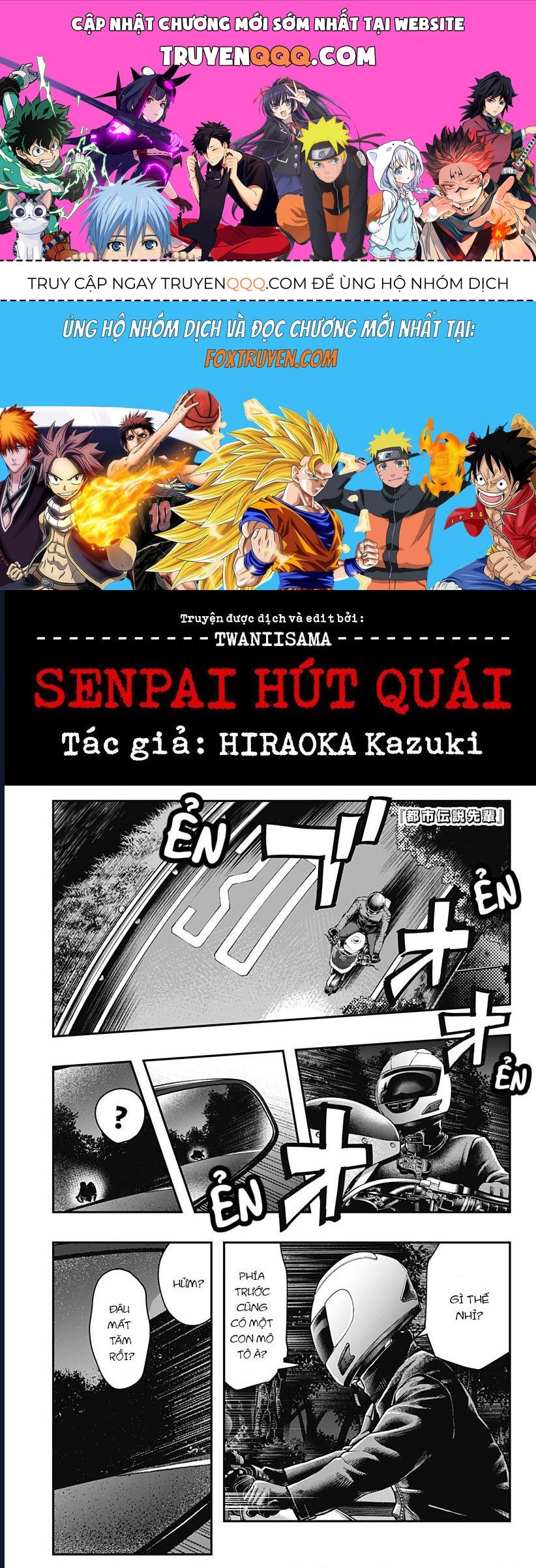 Senpai Hút Quái Chapter 4 - 1