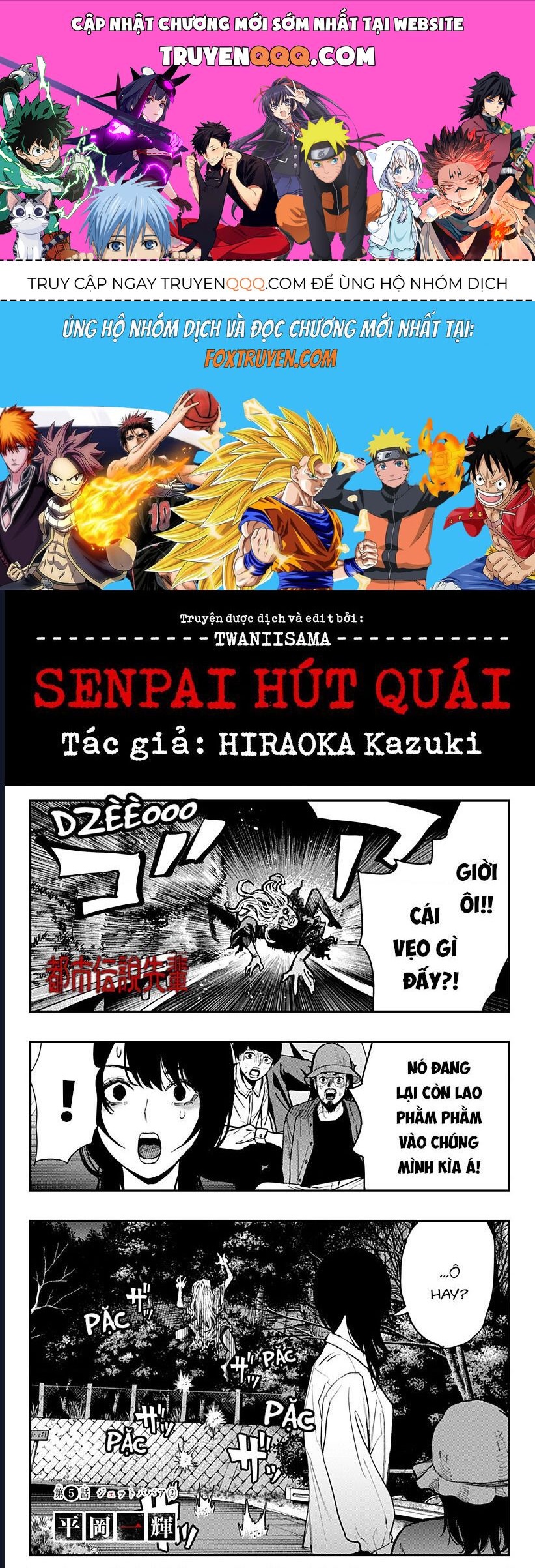 Senpai Hút Quái Chapter 5 - 1