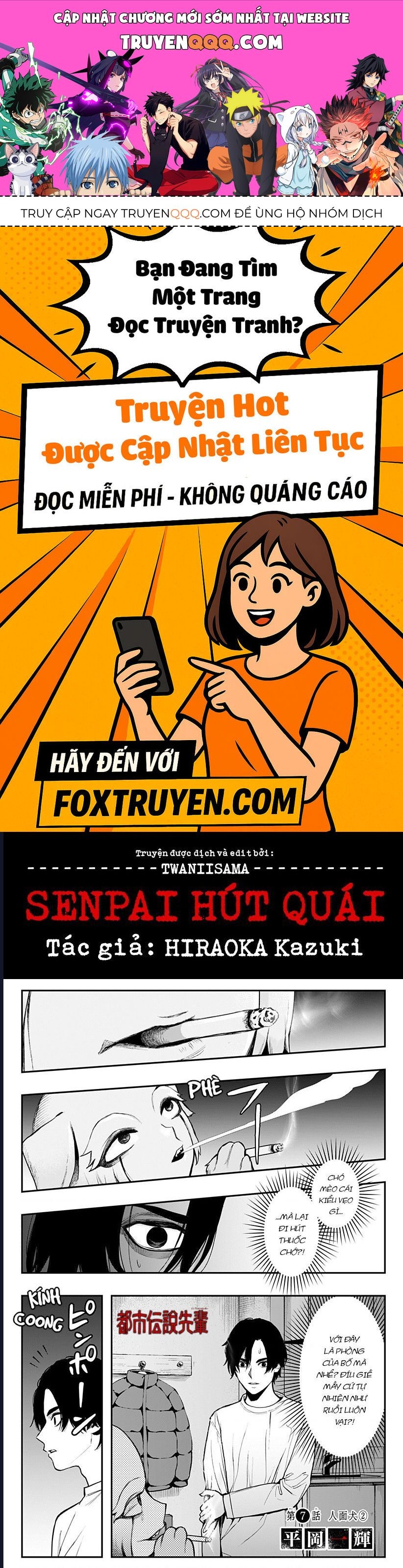 Senpai Hút Quái Chapter 7 - 1
