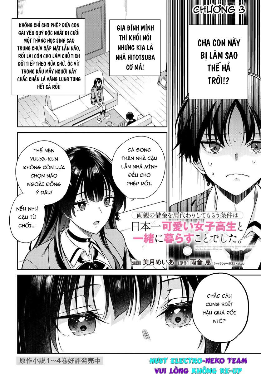 I'm Gonna Live With You Not Because My Parents Left Me Their Debt But Because I Like You Chapter 3 - 3