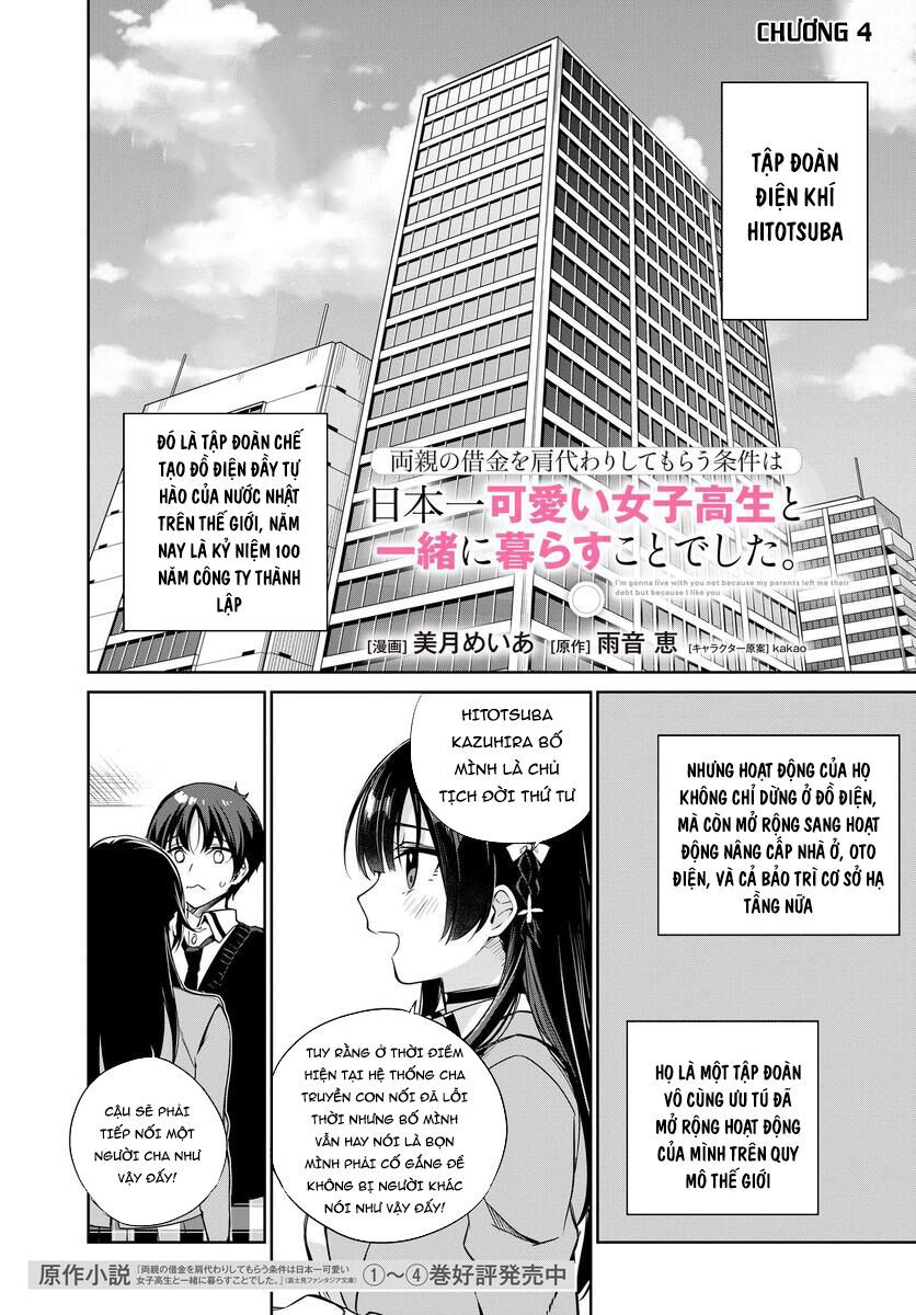 I'm Gonna Live With You Not Because My Parents Left Me Their Debt But Because I Like You Chapter 4 - 3