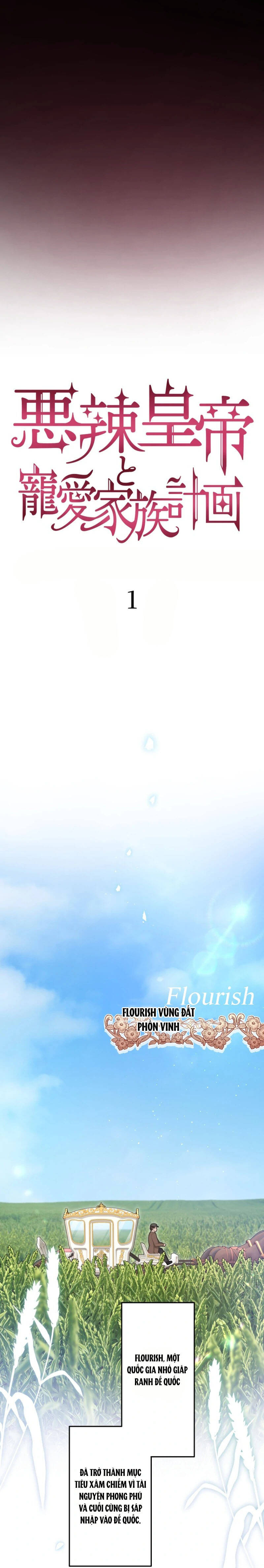 Hoàng Đế Độc Ác Và Kế Hoạch Gia Đình Được Yêu Chiều Chapter 1 - 5