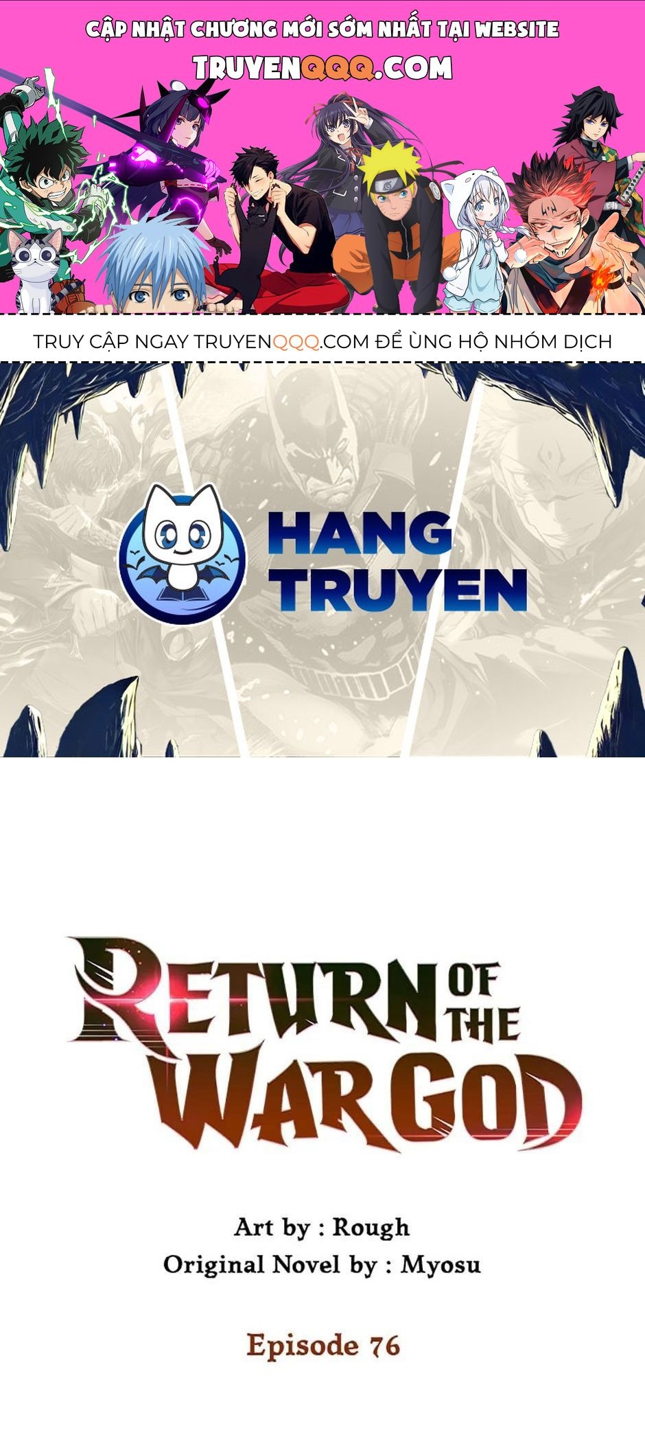 Sự Trở Lại Của Chiến Thần Chapter 76 - 1