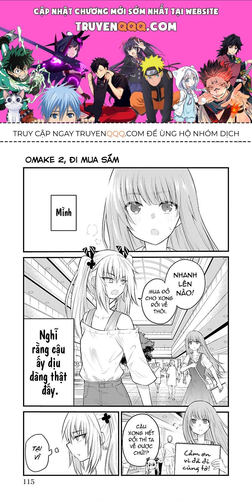 Cô Bạn Bị Mất Đi Giọng Nói Luôn Nghĩ Rằng Chapter 13.2 - 1