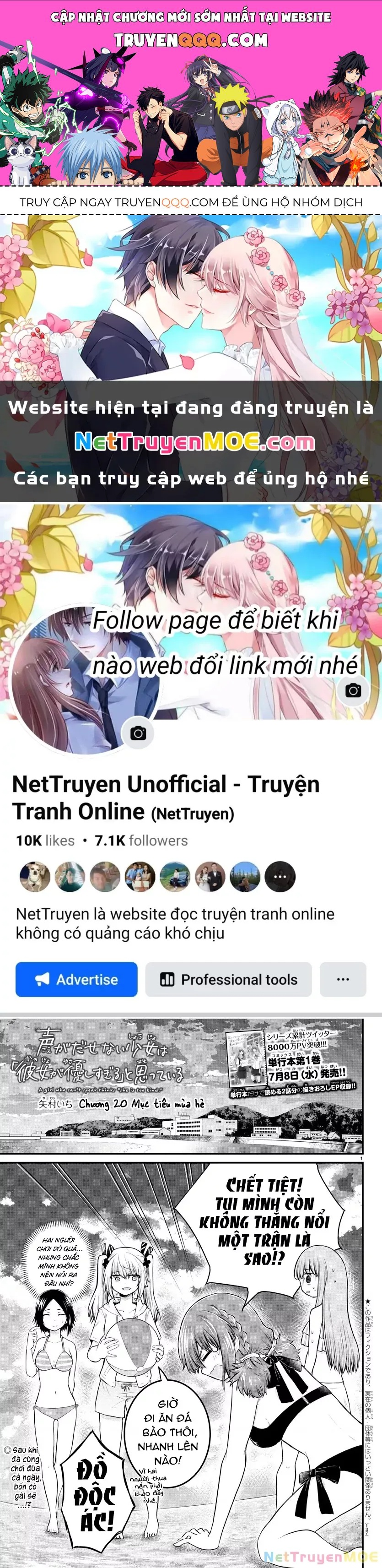 Cô Bạn Bị Mất Đi Giọng Nói Luôn Nghĩ Rằng Chapter 20 - 1