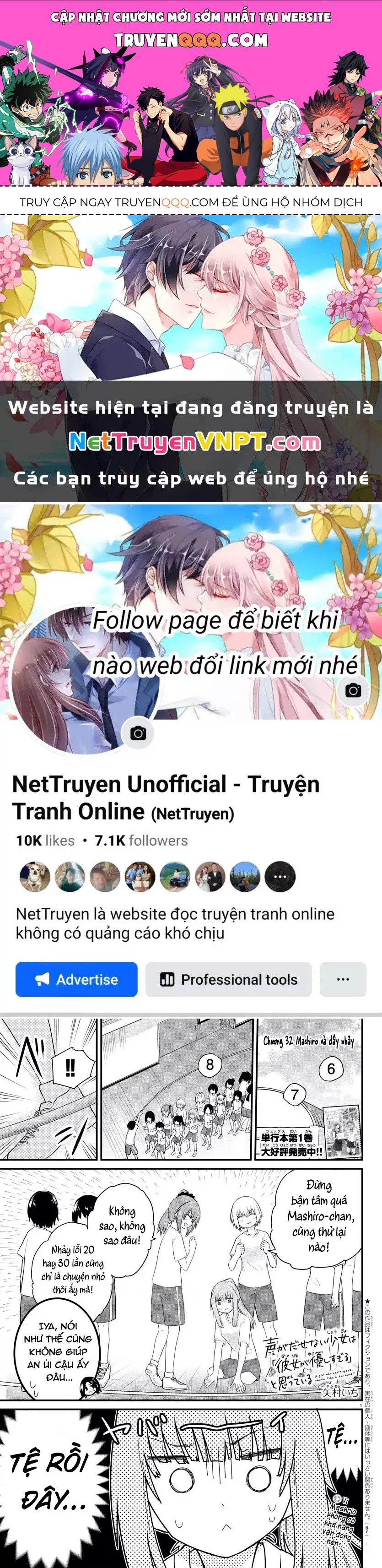 Cô Bạn Bị Mất Đi Giọng Nói Luôn Nghĩ Rằng Chapter 32 - 1