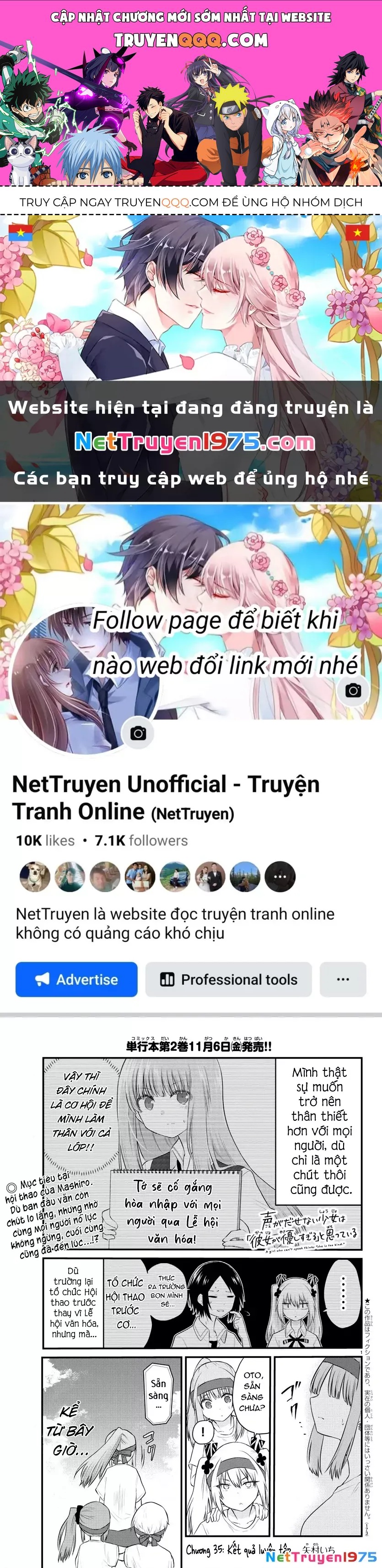 Cô Bạn Bị Mất Đi Giọng Nói Luôn Nghĩ Rằng Chapter 35 - 1