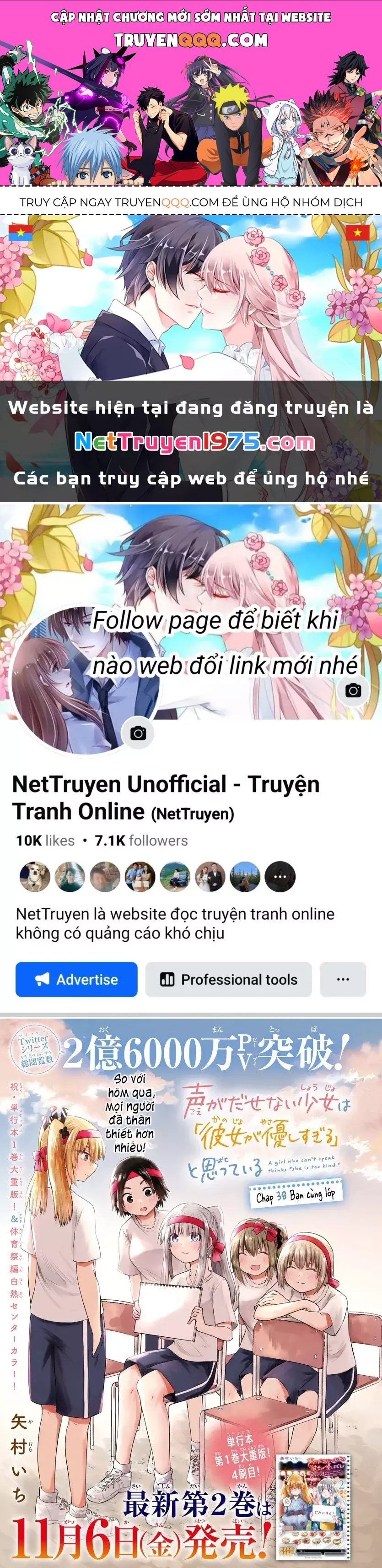 Cô Bạn Bị Mất Đi Giọng Nói Luôn Nghĩ Rằng Chapter 38 - 1