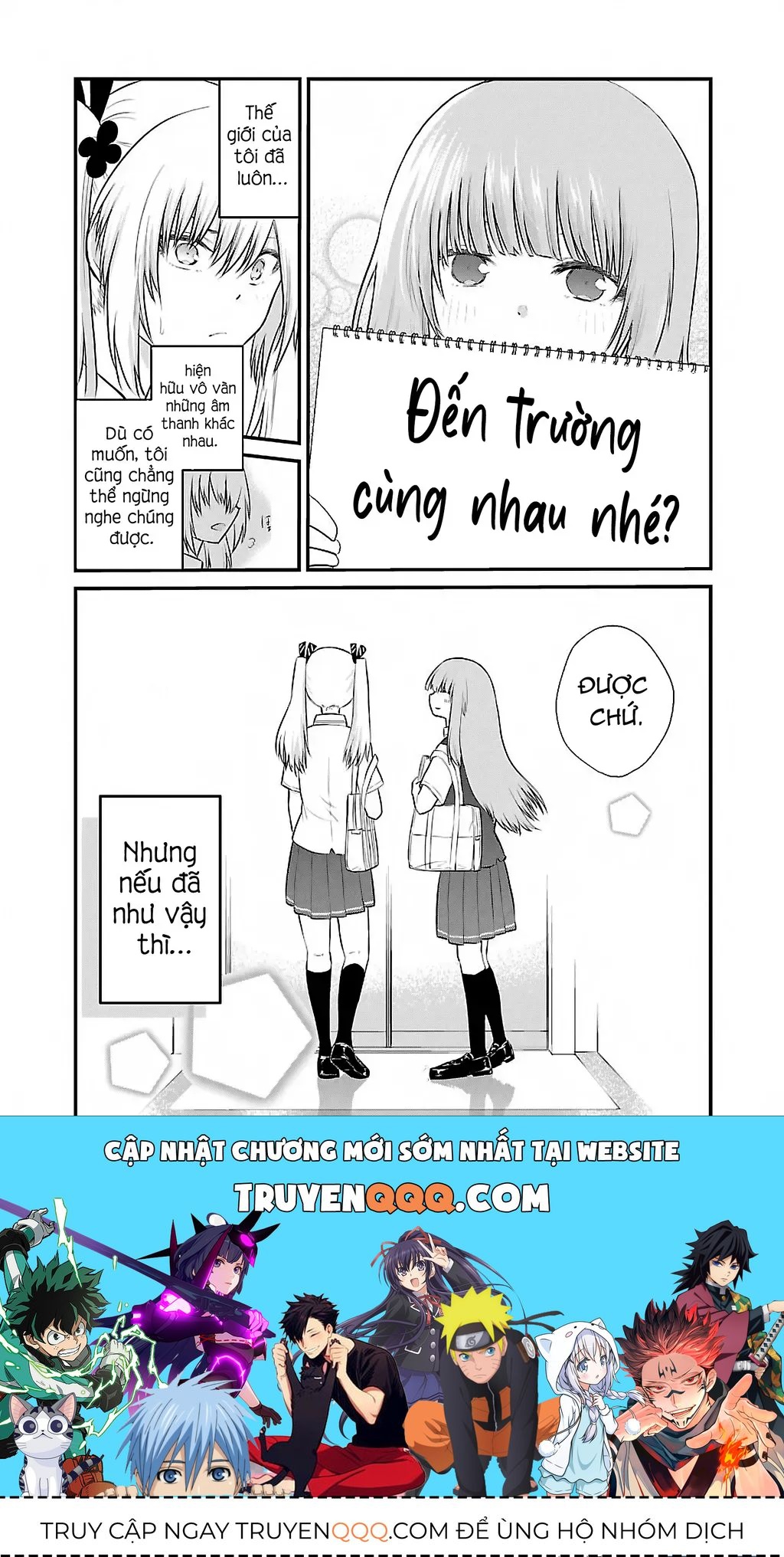 Cô Bạn Bị Mất Đi Giọng Nói Luôn Nghĩ Rằng Chapter 40.2 - 4