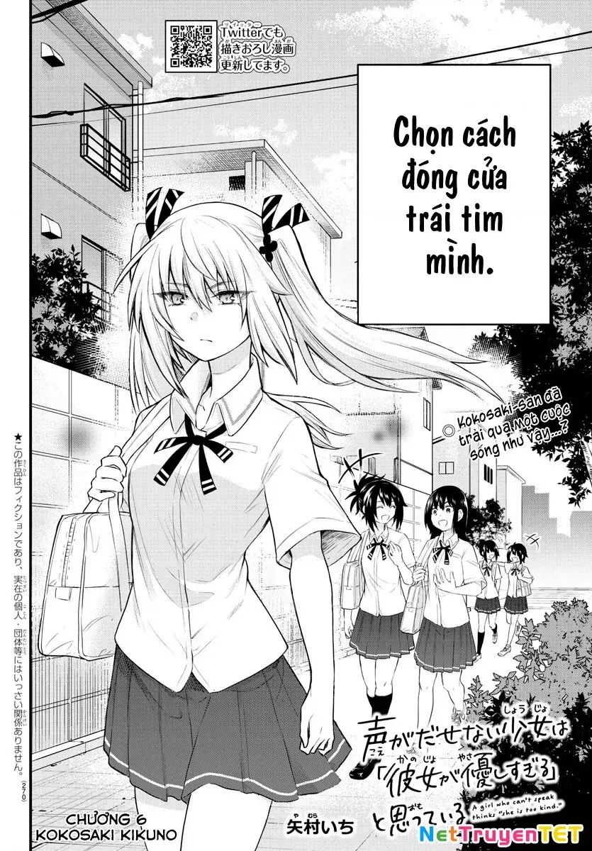 Cô Bạn Bị Mất Đi Giọng Nói Luôn Nghĩ Rằng Chapter 6 - 3