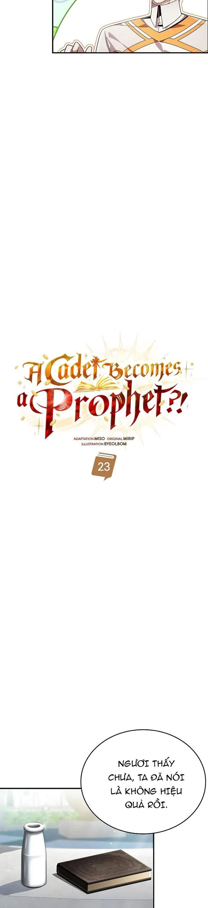 Từ Học Viên Tiểu Binh Trở Thành Tiên Tri?! Chapter 23 - 8