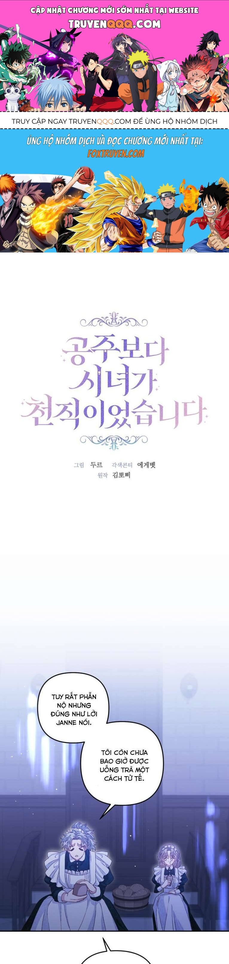 Trở Thành Hầu Gái Còn Hơn Làm Công Chúa Chapter 4 - 1