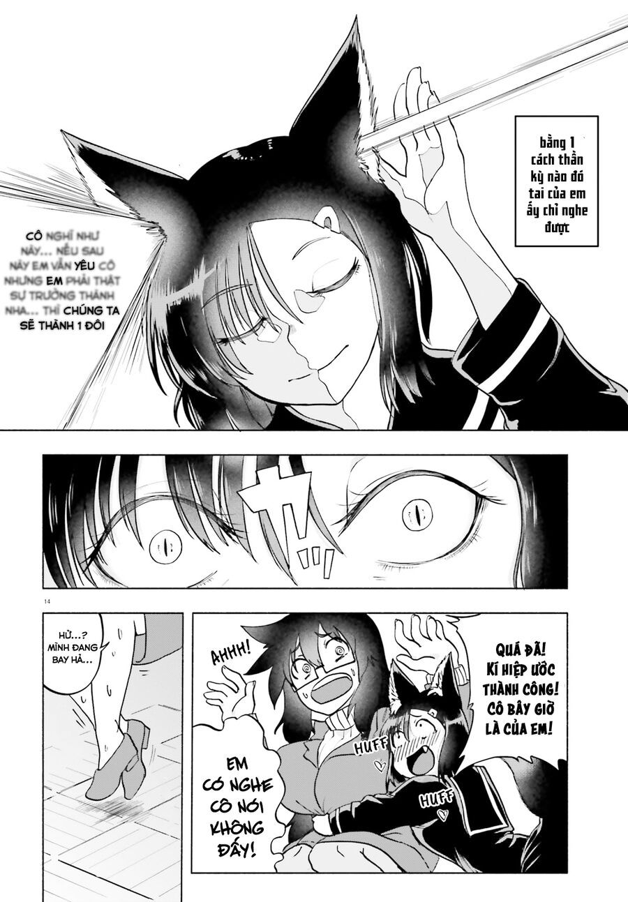Okitsune Gal Katabami-San Chapter 13 - 14