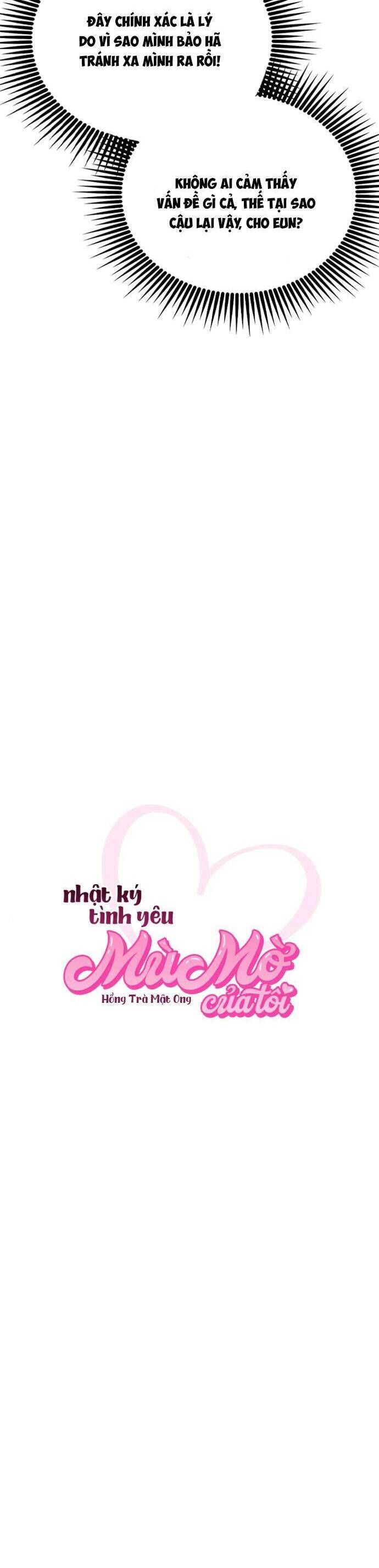 Nhật Ký Tình Yêu Mù Mờ Của Tôi Chapter 9 - 9