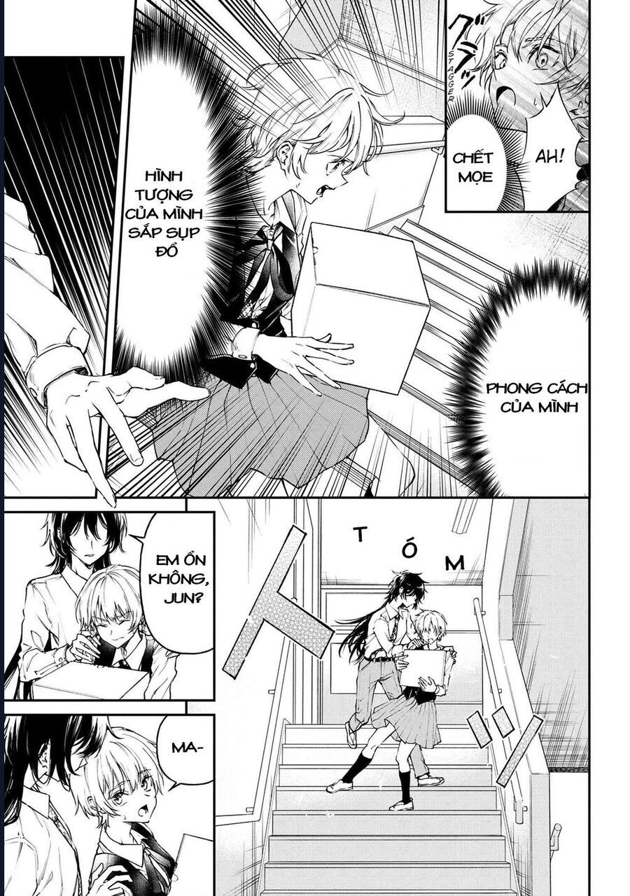 Mình Không Thể Ngầu Lòi Trước Mặt Makoto-Senpai Chapter 1 - 4