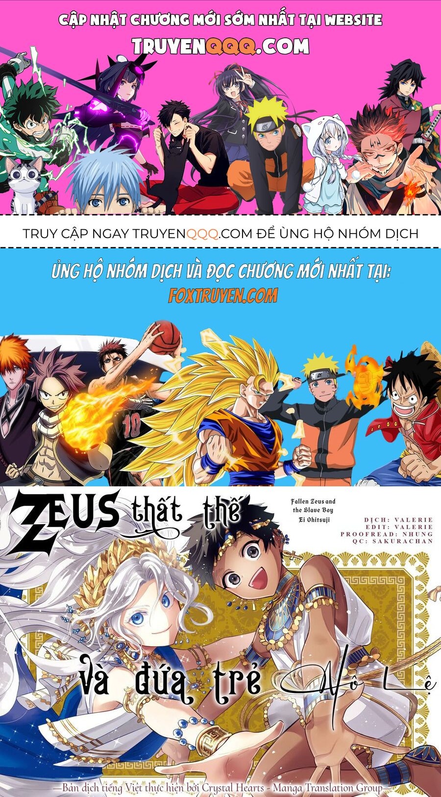 Zeus Thất Thế Và Đứa Trẻ Nô Lệ (Ochibure Zeus To Dourei No Ko) Chapter 2 - 1