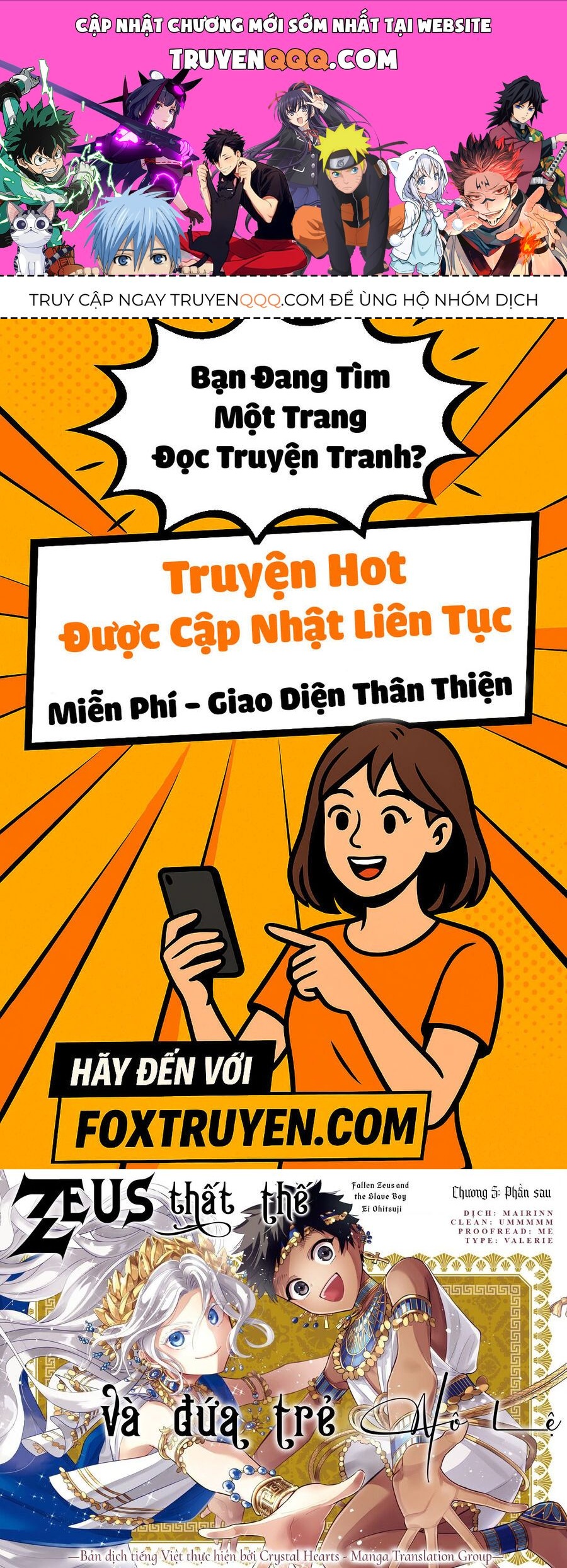 Zeus Thất Thế Và Đứa Trẻ Nô Lệ (Ochibure Zeus To Dourei No Ko) Chapter 5.2 - 1