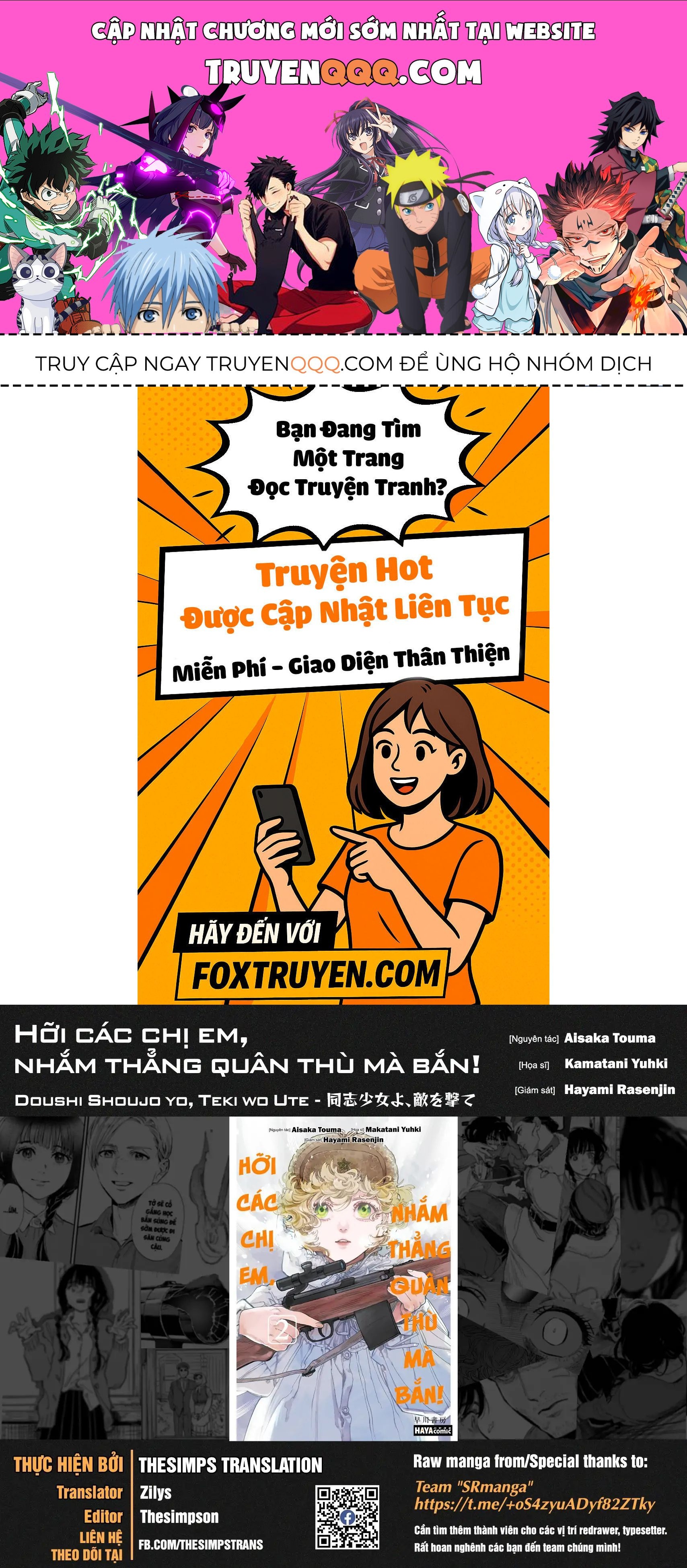 Hỡi Các Chị Em, Nhắm Thẳng Quân Thù Mà Bắn.  Chapter 6 - 1