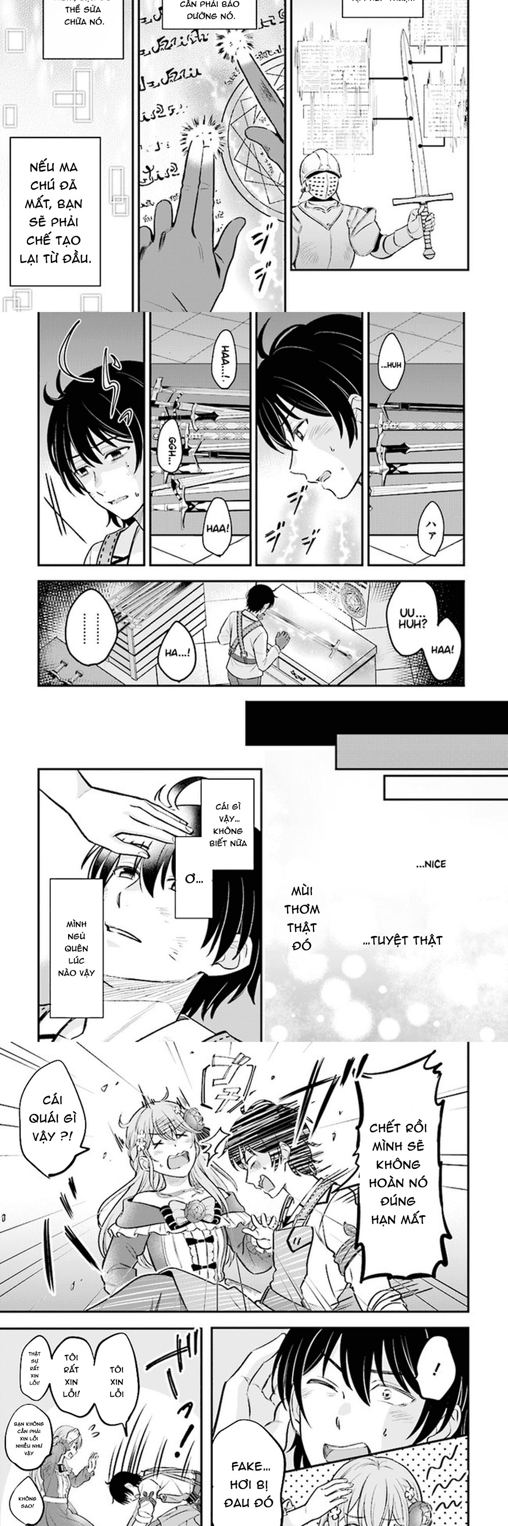 Cuộc Sống Hằng Ngày Của Thợ Rèn Hoàng Gia Sau Khi Bị Trục Xuất Chapter 1 - 12