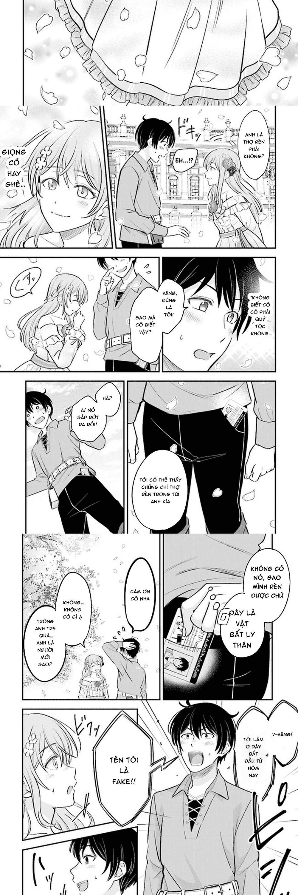 Cuộc Sống Hằng Ngày Của Thợ Rèn Hoàng Gia Sau Khi Bị Trục Xuất Chapter 1 - 3