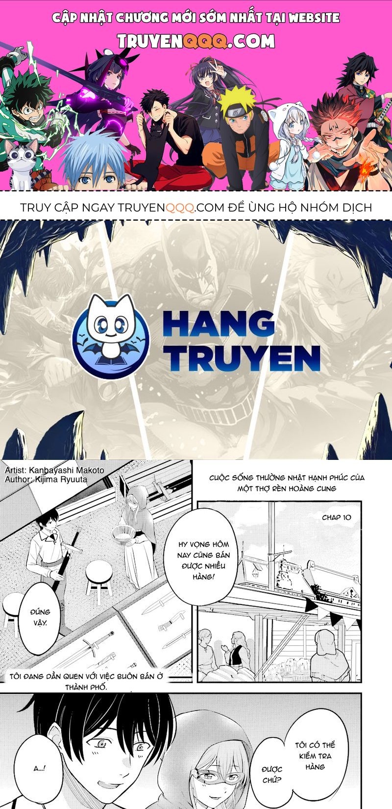 Cuộc Sống Hằng Ngày Của Thợ Rèn Hoàng Gia Sau Khi Bị Trục Xuất Chapter 10 - 1