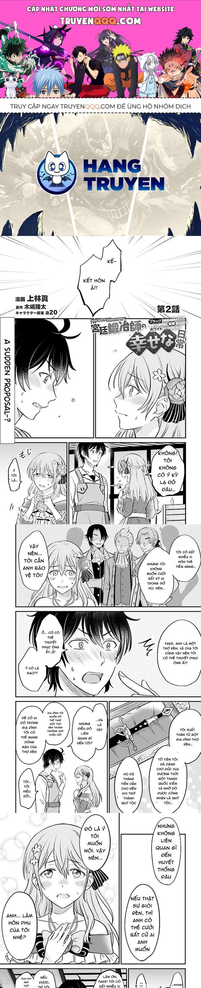 Cuộc Sống Hằng Ngày Của Thợ Rèn Hoàng Gia Sau Khi Bị Trục Xuất Chapter 2 - 1