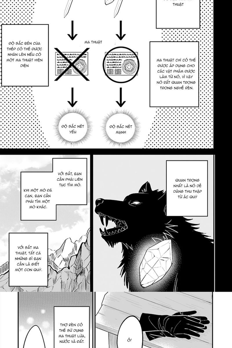 Cuộc Sống Hằng Ngày Của Thợ Rèn Hoàng Gia Sau Khi Bị Trục Xuất Chapter 3 - 13