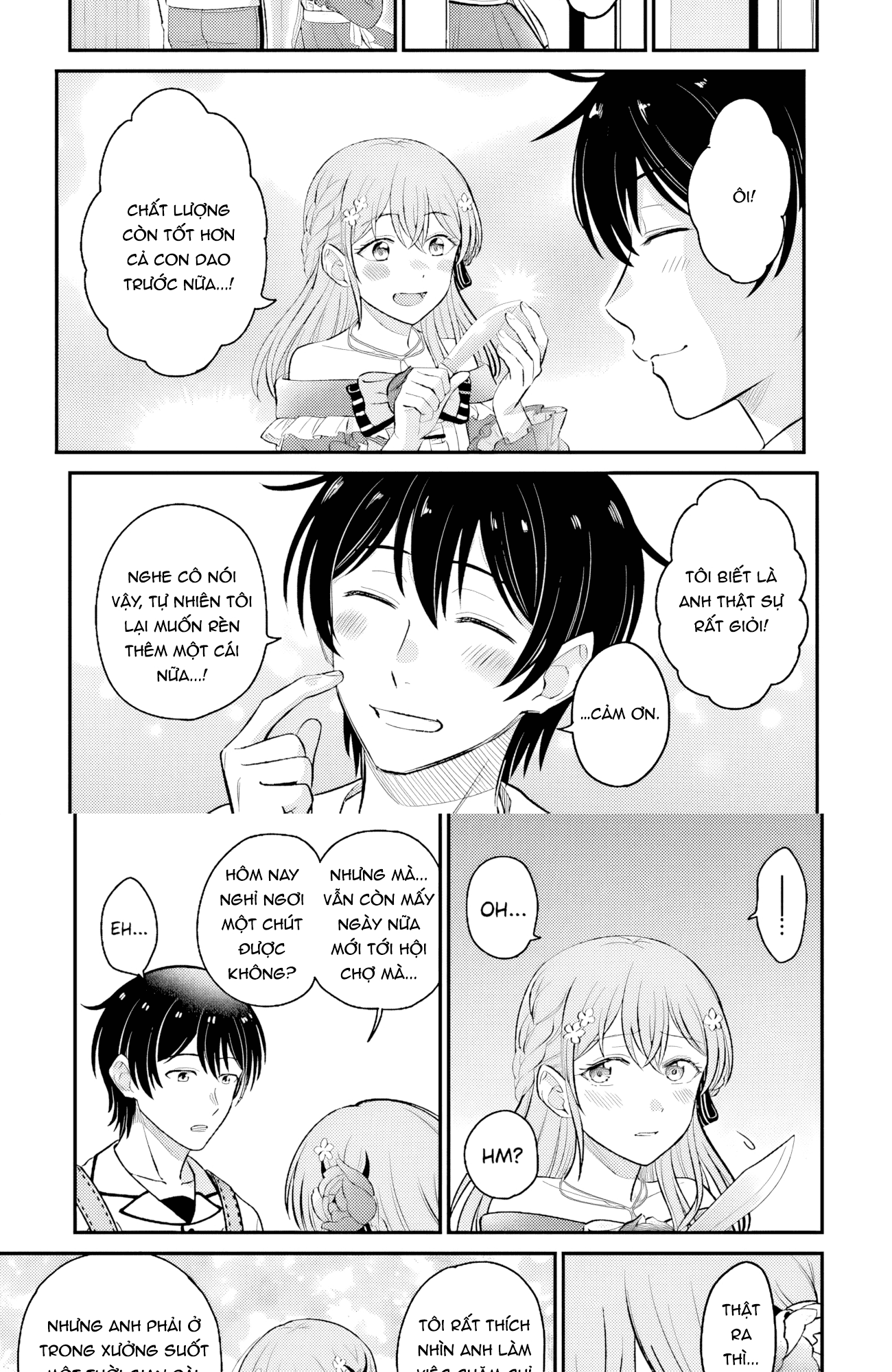 Cuộc Sống Hằng Ngày Của Thợ Rèn Hoàng Gia Sau Khi Bị Trục Xuất Chapter 7 - 12