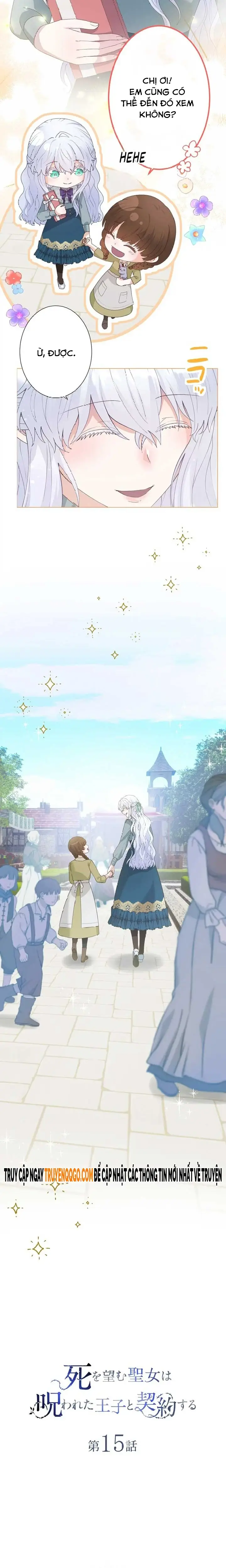 Thánh Nữ Mong Ước Cái Chết Với Hoàng Tử Bị Quyền Rủa Chapter 15 - 3