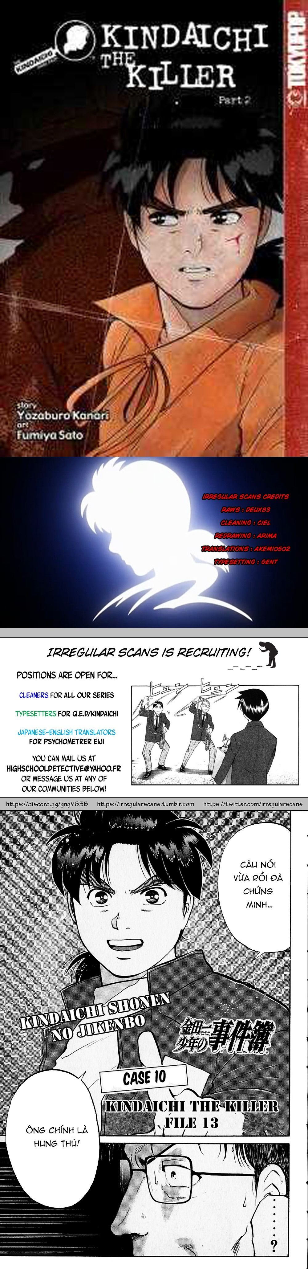 Thám Tử Kindaichi - Case Files Chapter 106 - 2