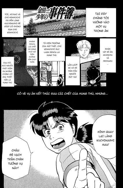 Thám Tử Kindaichi - Case Files Chapter 108 - 3