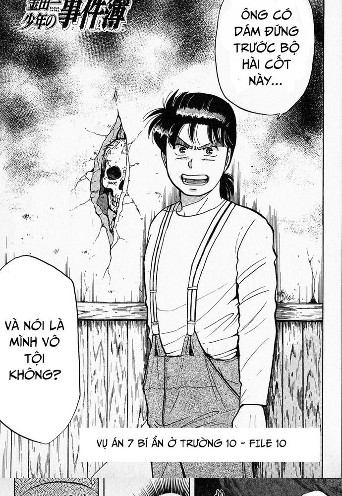 Thám Tử Kindaichi - Case Files Chapter 37 - 3