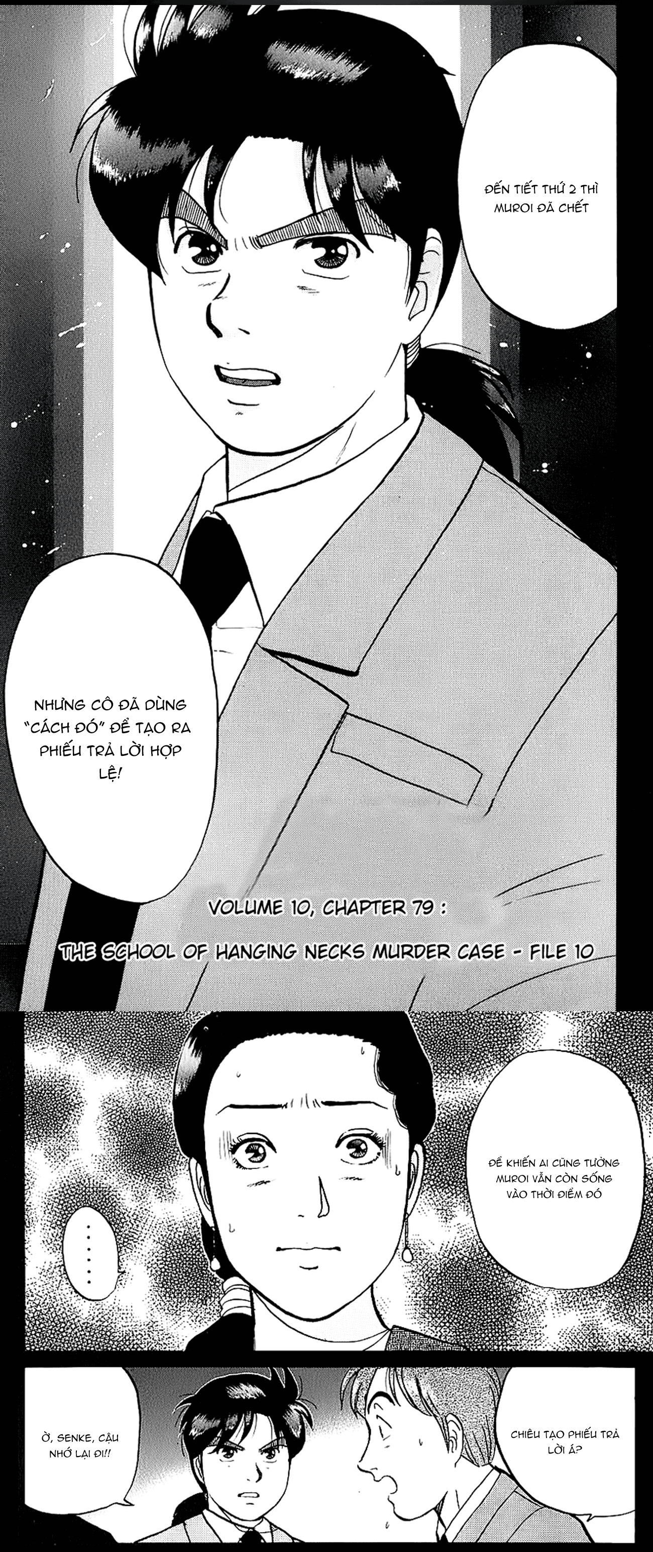 Thám Tử Kindaichi - Case Files Chapter 79 - 2