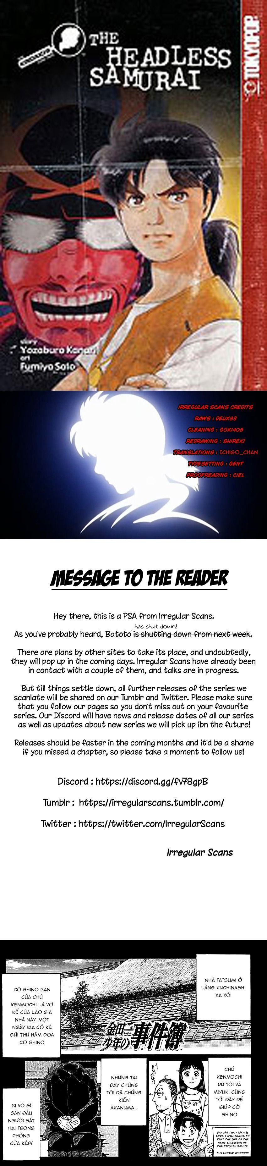 Thám Tử Kindaichi - Case Files Chapter 85 - 2